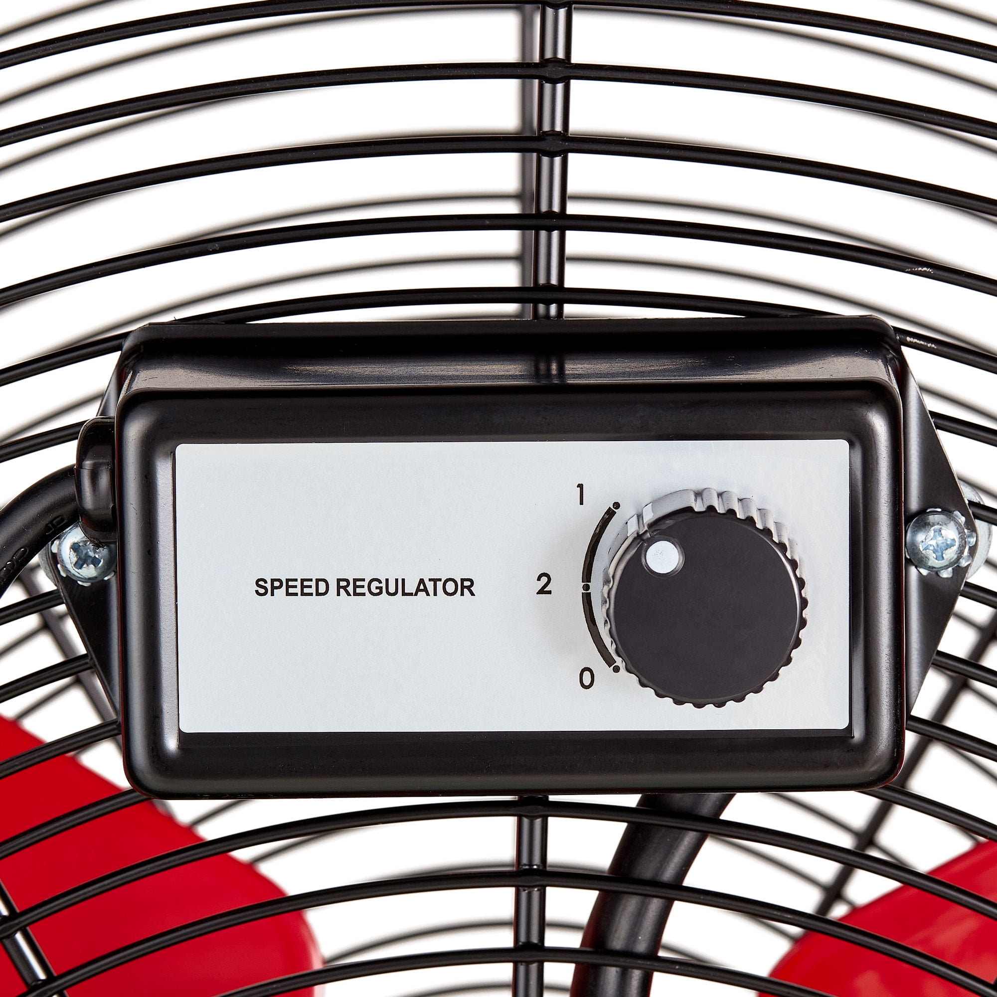 Hyper Tough New 36 inch Portable Commercial Two-Wheeled Slim Drum Fan, Black