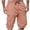 #17 Coffee 【Mix, Match & Rotate: Stock Up on Daily Colors】, variant on Zenithor Men's Cargo Shorts Elastic Waist Drawstring Knee Length Outdoor Hiking Work Shorts Summer Lightweight Casual Knee-Length Pants Army Green(M-3XL)