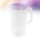 thumbnail image 3 of Contenedor de almacenamiento de bebidas de gran capacidad, resistente al calor, jarra de agua fría, jarra de jugo de plástico, tetera doméstica con tapa (violeta), 3 of 4