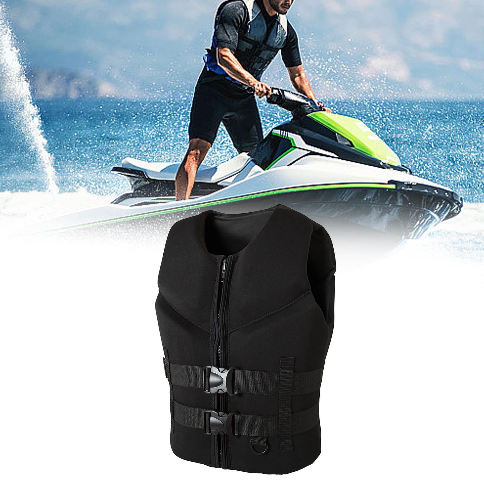DimyFew Life Vest Portable Summer Adults Swim Jacket for Motorboat Kayaking Drifting 2XL