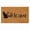 Feline Welcome, variant on Calloway Mills 109601729 Calico Cat Doormat 17" x 29"