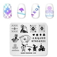thumbnail image 1 of Rolabling Nail Art Stamping Plates Plantillas de estampado Patrón de naipes Plantilla de placa de uñas Plantilla de placa de imagen Herramienta para uñas (FA035), 1 of 4