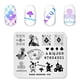 thumbnail image 1 of Rolabling Nail Art Stamping Plates Plantillas de estampado Patrón de naipes Plantilla de placa de uñas Plantilla de placa de imagen Herramienta para uñas (FA035), 1 of 4