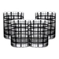 thumbnail image 1 of Set de 4 Vasos de Cristal con Rayas Negras 310 ML, 1 of 2