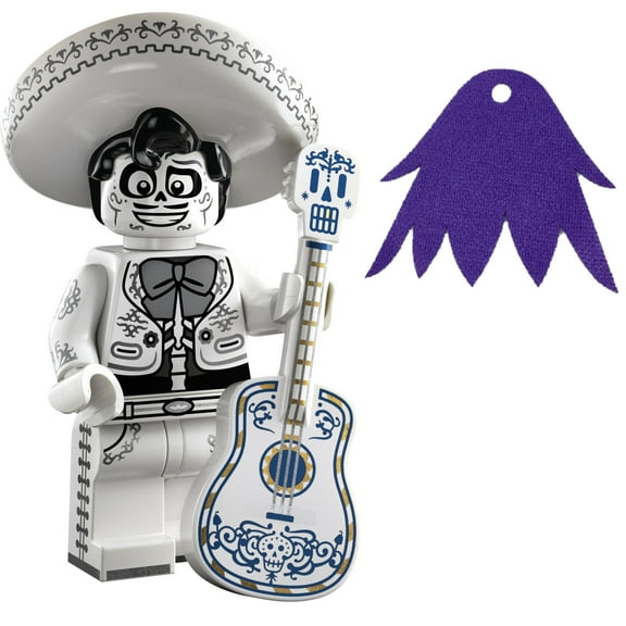 LEGO MiniFigures Disney 100 Series 3: Ernesto Minifigure - 71038 With Purple Cape