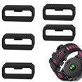 thumbnail image 4 of CNKOO 5Pcs Rubber Watch Loop Sillicon Watch Strap Keeper Replacement Holder 20 22 26mm, 4 of 8