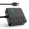 thumbnail image 2 of Smart Plug Power Strip WiFi Protector contra sobretensiones con 3 puer, 2 of 2