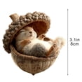 thumbnail image 3 of Feltree 3 Inch Whimsical Forest Animals Christmas Tree Ornament, Acrylic Holiday Decoration and Gift, 3 of 8