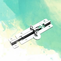 Toyvian Anti Theft Stainless Steel Latch with Smooth Welds for Secure Bathroom and Window