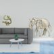 thumbnail image 2 of Figura de mascota de té china de latón, miniatura, año 2024, bonita decoración para dormitorio, hogar, oficina, estatua rústica de animal, recuerdo de, 2 of 8