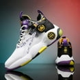 thumbnail image 4 of Mens Basketball Shoes, Youth Basketball Sneakers, Anti Slip Basketball Trainers Sports Shoes for Men Indoor and Outdoor, 4 of 13