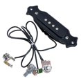 thumbnail image 3 of 2 Sets -Câblé Boîte à Cigares Guitare Micro avec Volume et Tonalité pour Guitare Électrique, 3 of 5