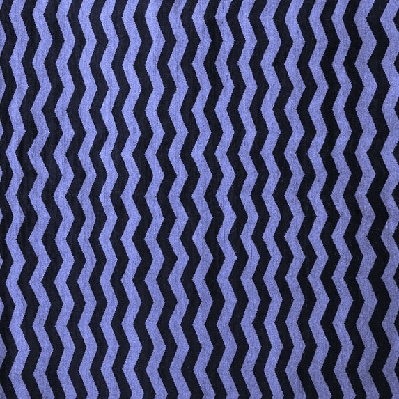 Ahgly Company Machine Washable Indoor Square Abstract Blue Modern Area Rugs, 5' Square