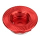 thumbnail image 5 of Accesorio de rueda HXgong tuerca de cubo a prueba de polvo aleación de aluminio 17mm para modelo de coche RC 1/8 rojo, 5 of 9