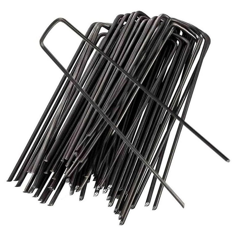 10/50/100 PC Plastic Edging Nails Spiral Nylon Landscape Stake/Spikes Camping US