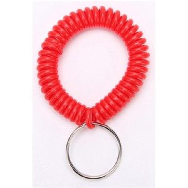 Sparco SPR02883 Split Ring Wrist Coil Key Holder - Pack of 6