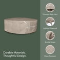 thumbnail image 4 of Covermates Fire Pit & Chair Set Cover - 72"DIA x 30"H, 900D Polyester, Weatherproof, 4 of 7