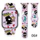 thumbnail image 3 of Correa de silicona con estampado de Anime Sanrioed Pochacco Keroppi Badbadtz-Maru para Apple S8 S7 Watch Correa transpirable, 3 of 5