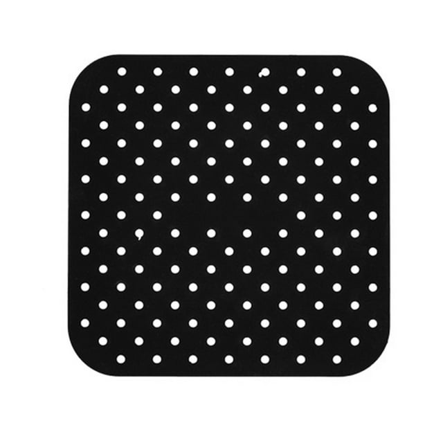 Accessoires de Cuisine Classiques, Tapis de Friteuse en Silicone Réutilisables Antiadhésifs pour Cuisine, Bar à Manger