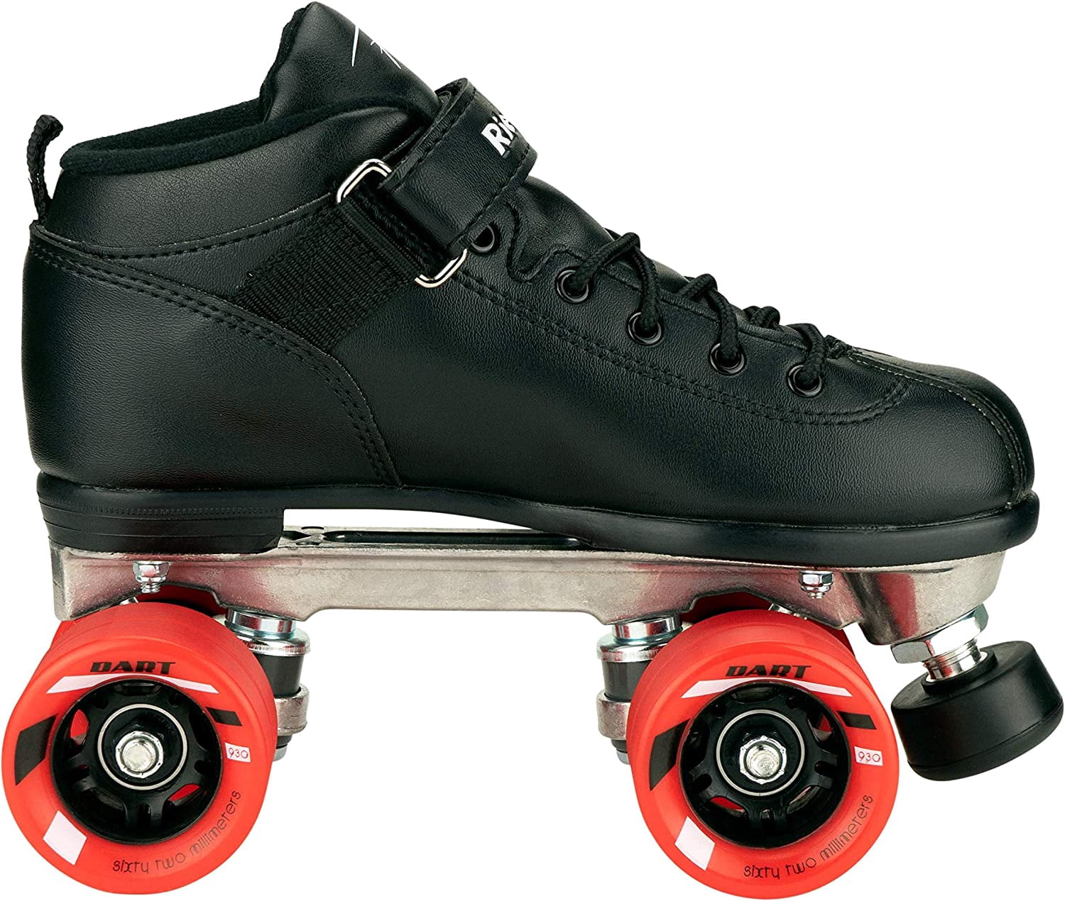 Riedell Dart Black Quad Speed Skates