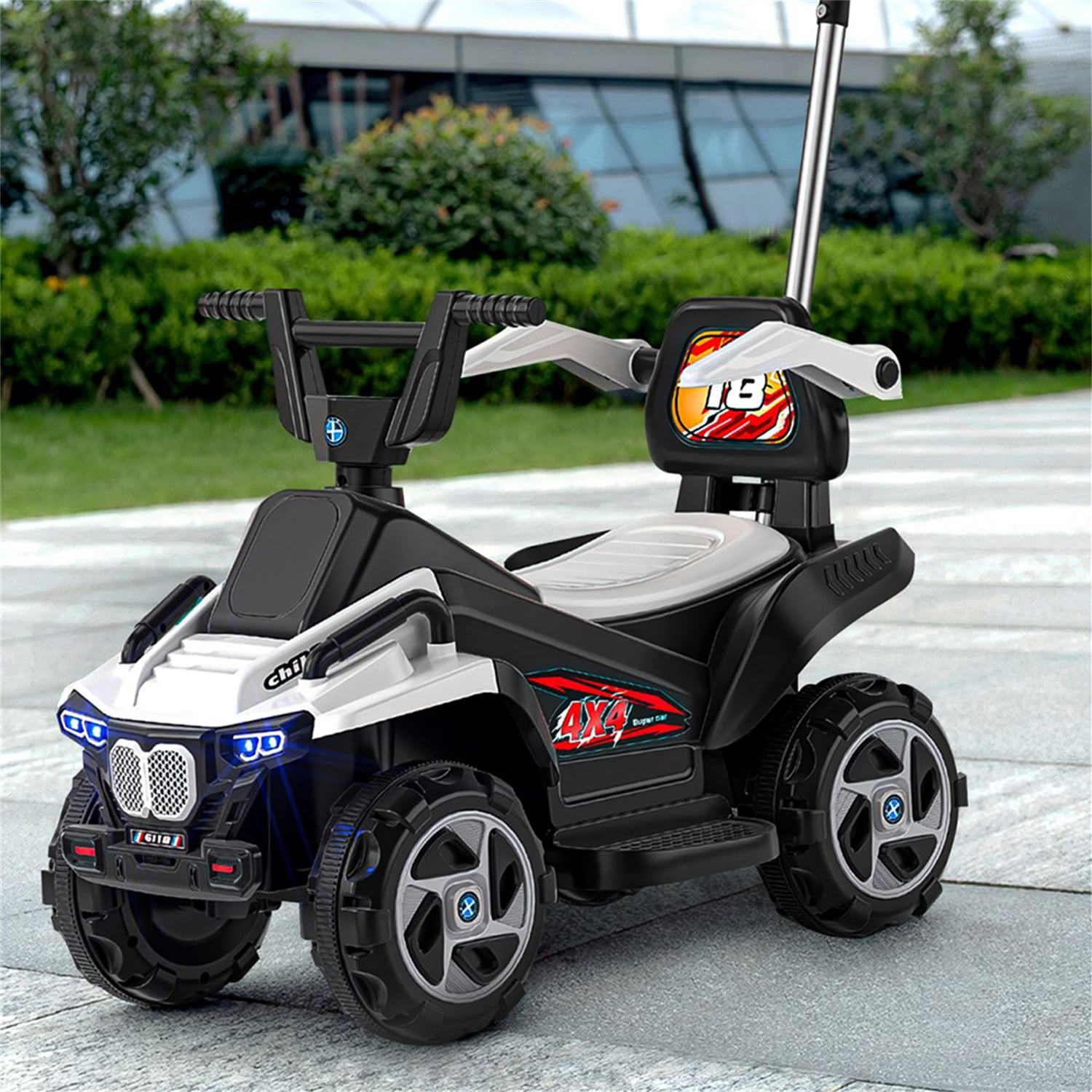 CIPACHO Pedal Ride On Toy for Boys Girls, Push Cars for Toddlers 1-3, 3 in 1 Stroller Sliding Walking Car with Handle, Underneath Storage, White CIPACHO Pedal Ride On Toy for Boys Girls, Push Cars for Toddlers 1-3, 3 in 1 Stroller Sliding Walking Car with Handle, Underneath Storage, White