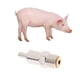 thumbnail image 3 of 10 unids metal automático cerdo nipple bebedero bebedero bebedero tipo redondo Sunnimix Bebedero de niple de cerdo, 3 of 8
