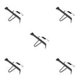 thumbnail image 3 of Ruiboury Black Motorcycle Kickstand Side Support Strong Support Easy Installation Iron-made Strong black 17cm 5Set, 3 of 6