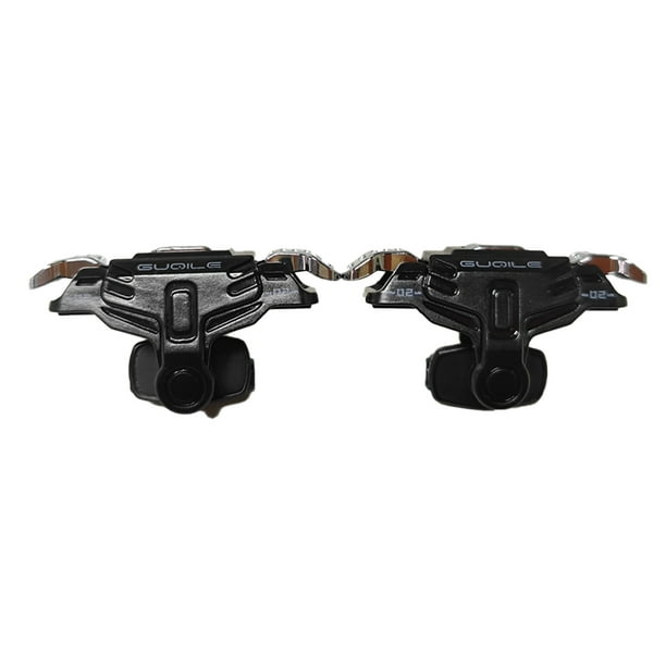 Moyic 1 par de gatillos de juego universales Gamepad de tiro portátil accesorio de controlador de Joysticks antideslizantes de alta sensibilidad Videojuegos y accesorios tipo 6 NO5