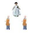 thumbnail image 1 of 3 Piezas 1:12 Casa De Muñecas Miniatura Muñeca De Porcelana Modelo Niña Niño, 1 of 9