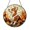 Acrylic 3.5 Inch, variant on Corgi Dog Portrait Stained Glass Style Window Hanging Suncatcher, Bright Pet Inspired Home Decor Gift
