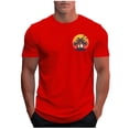 thumbnail image 6 of VBTAPA Mens Hawaiian T-shirts Palm Tree Graphic Tees Tropical Summer Short Sleeve Crewneck Tee Casual Hipster Tops Red XXXL, 6 of 6