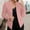 Hot Pink, variant on Womens Casual Blazers Open Front Long Sleeve Jacket Work Office Suit Jackets Blazer Fashion Clothes Hot Pink XL