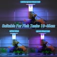 thumbnail image 4 of Luz LED para pecera, Mini iluminación ultrafina con Clip para acuario, luz con Clip de alto brillo para plantas acuáticas, eficiencia energética, 4 of 7