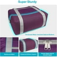 thumbnail image 6 of Personal Item Travel Bag - 30L Spirit Airlines Personal Item - 18x14x8 for 1-3 Day Short Trips, Lightweight Compact Underseat Foldable Travel Duffel Carry On Bag with Shoulder Strap, 6 of 16
