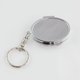 thumbnail image 3 of Espejo pequeño plegable portátil de doble cara creativo japonés y coreano con logotipo, espejo de maquillaje fijo, más llavero de joyería DIY, 3 of 5