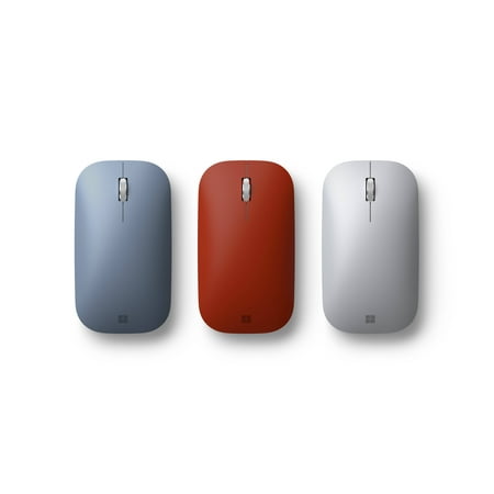 Microsoft - Surface Mobile Wireless Optical Ambidextrous Mouse - Ice Blue