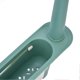 thumbnail image 3 of Support de rangement télescopique pour évier de cuisine, longueur réglable, grande capacité, extensible, en polypropylène, vert, 3 of 4