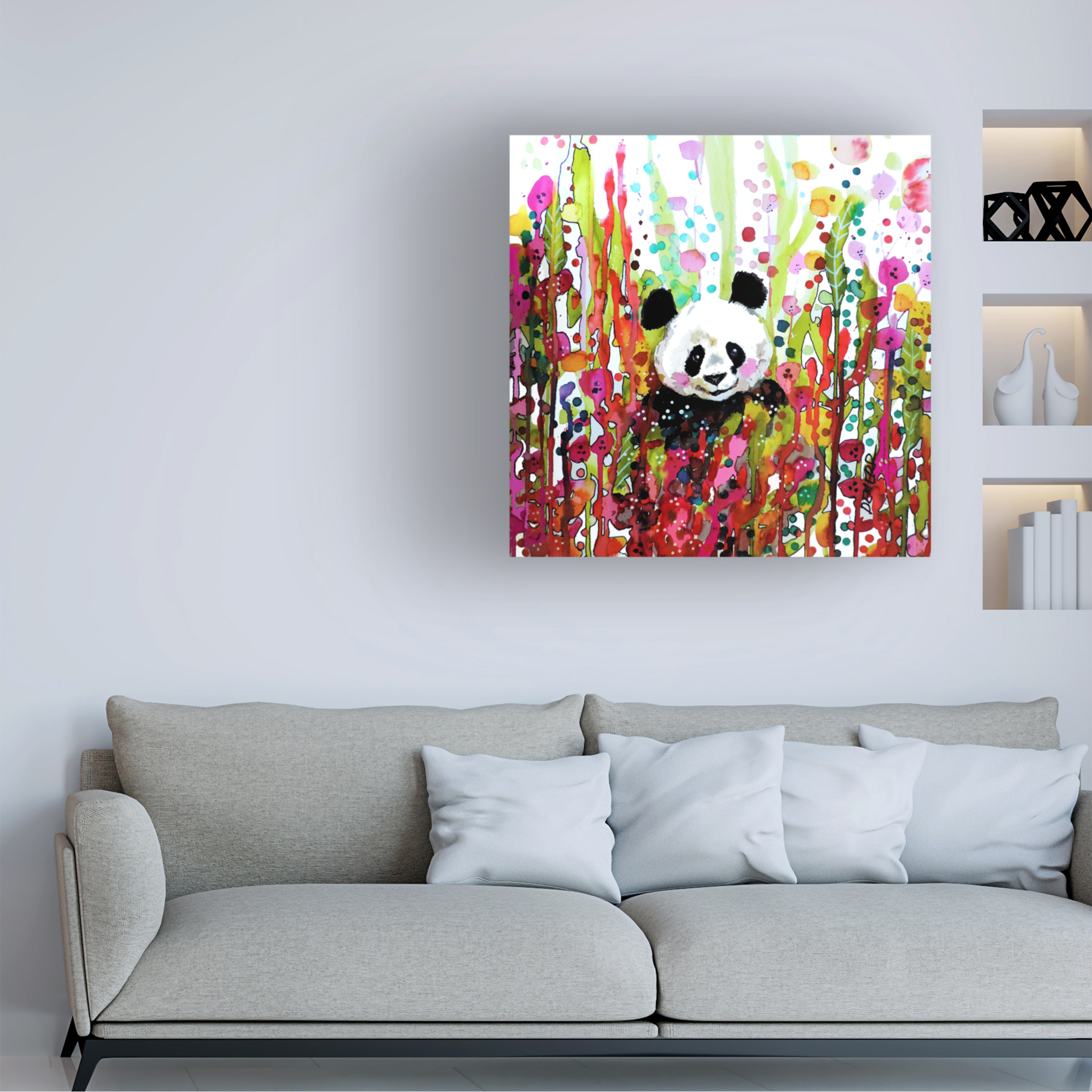 Sylvie Demers 'Panda' Canvas Art