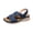 Blue, variant on Orthopedic Wedge Sandals for Women Summer Dressy Ankle Strap Open Toe Low Heel Platform Wedges Comfortable Shoes Blue Women Sandal