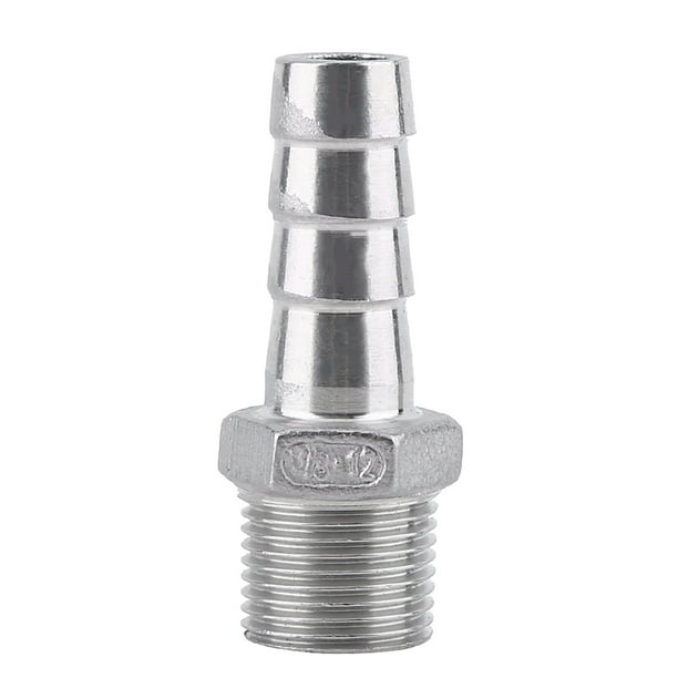 Hose Tail Adaptor,Stainless Steel Male Thread Barb Adapter Hose Adapter