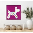 thumbnail image 3 of Giant Art Canvas  30x30 DOTTIE Framed in Multi-Color, 3 of 3