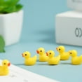 thumbnail image 6 of 100-Piece Mini Resin Duck Figurines For Dollhouse Garden And DIY Crafts, 6 of 8