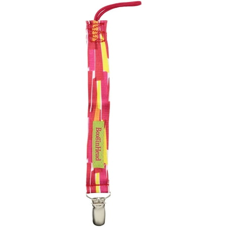 BooginHead® Pink Betty PaciGrip® Pacifier Holder Carded Pack