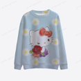 thumbnail image 3 of Sudadera de Hello Kitty para mujer, suéter informal de dibujos animados, ropa de primavera, Otoño e Invierno, 3 of 4
