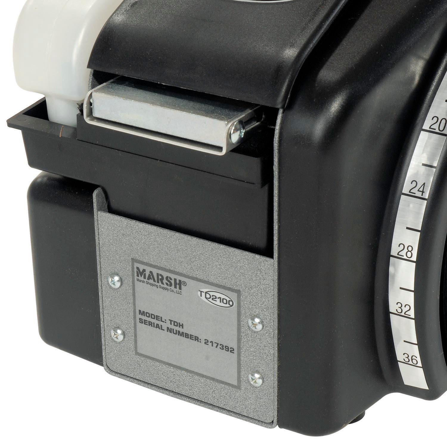 Marsh Manual Hand Taper Paper Water Activated Tape Dispenser, TDH