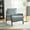 Blue, variant on 35" Velvet Upholstery Butacas Para Sala Couch, Comfy Small Chair with High-Density Sponge, Reading Nook Chair with Padded Feet for Living Room, Study Rooms, Blue