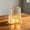 Transparent Size B2, variant on Gaqring Rotating Whiskey Glass Set, 360-Degree Crystal Glass with Ambient Lighting Vintage Ribbed, LED Light Cool Bar Accessory for Home Bar Party Gift