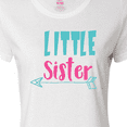 thumbnail image 4 of Inktastic Little Sister, Younger Sister, Arrow, Sibling Women's T-Shirt, 4 of 5