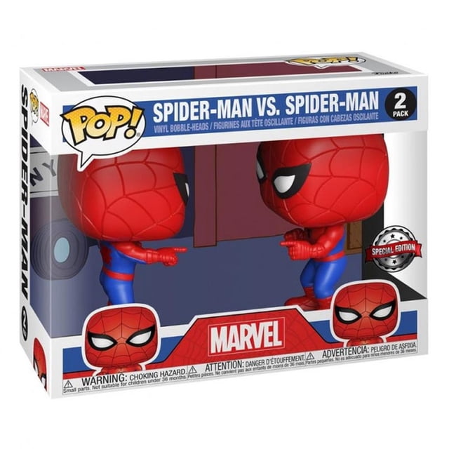 POP 2PK Funko Spider-Man Facing Each Other Marvel