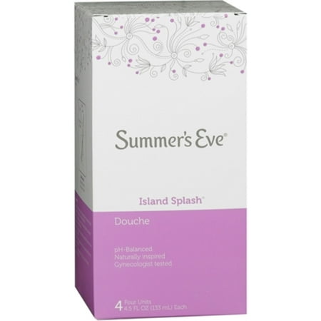 Summer's Eve Douches Island Splash 4 Each (Pack of 3)